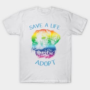 Save a Life - Adopt a Dog T-Shirt